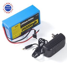 24v-5a-1p Lithium Hellas 24v 5ah Battery Compatible With 29.4v 1a Charger Rechargeable Volt