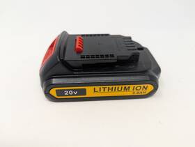 Long Fit 008678930551 Replace For Dewalt 20v Max Battery 3.0-ah 2-pack - Black/red/yellow Long Fit 008678930551 Replace For Dewalt 20v Max Battery 3.0-ah 2-pack - Black/red/yellow