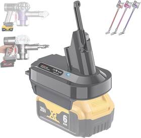 V7v8 Long Fit Upgraded V7 V8 Adapter Replace For Dewalt 20v And M-18 18v Li-ion Battery Conver