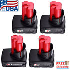 48-11-2440 M12 For Milwaukee Xc Red Power Tool Battery 663585427510