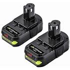 Ma036 Battery Packs Replace For Ryobi Lithium Ion One 601707335497