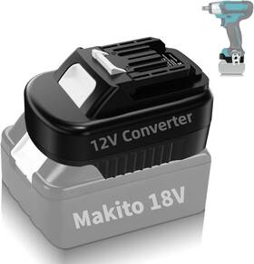 Makbos 744759724106 For Makita18v To Makita 12v Li-ion Battery Adapter 10.8v12v Cordl