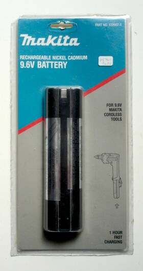632007-4 Makita 088381900010 Genuine 9000 Rechargeable Nickel Cadmium 9.6v Battery