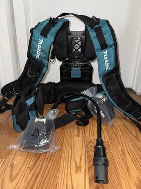 191j51-5 Makita A-69098 Portable Power Unit With Harness And Adaptor Set Model Pdc01