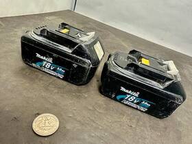 B1830 Makita 2 18v 3.0 Ah Li-ion Power Tool Batteries Used Guaranteed