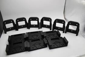 Makita Ma18 Combo 6 / Pack 18v Battery And Tool Mounts Holders - Made In Usa