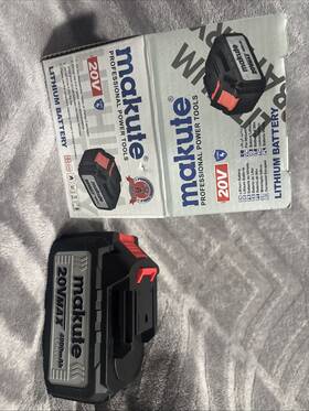 Makute 5420-30a 20v Li-ion 6.0ah Battery 4000mah