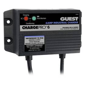 28106 Marinco 745734292870 Chargepro 6a 1 Bank 12v Waterproof Battery Charger