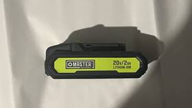 Utp01 Master Mechanic 20 Volt Lithium Ion Powertool Battery