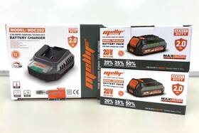 Mellif Mfdc202 20v 2ah Batteries 2 Pcs And 2.0a Charger 1 Pc Mdc202