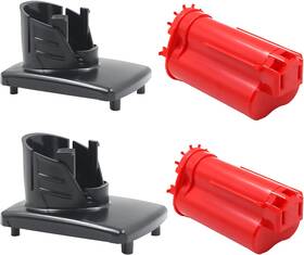 Meroukou 313056936996 2-pack Battery Case Top Covers Replacement For Milwaukee M12 3.0/4.0/6.0