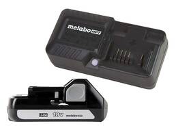 Metabo 708744114662 Oem 18 Volt Li-ion 1.5amp Batteries And Rapid Charger Combo00260