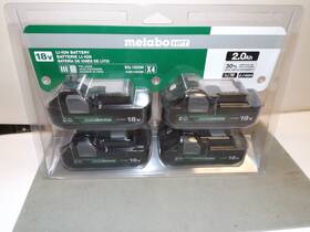 381495m Metabo 887066300356 Hpt 18v Li-ion Battery 4 Pack
