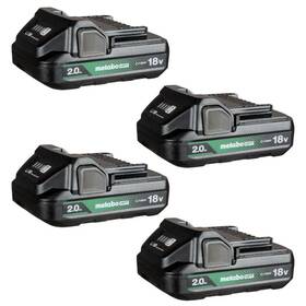 Metabo Hpt 382310m 4-pack 18v 2 Ah Lithium-ion Battery With Fuel Gauge New