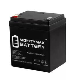 Mighty Max Battery 313021735760 12-volt 5ah Sla Replacement For Black Decker 243215