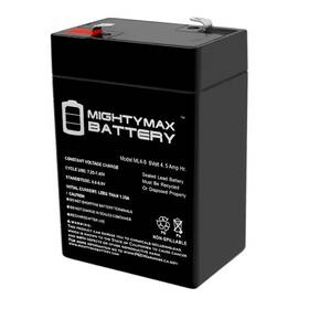 De645dc Mighty Max Battery 313025829892 Ml4-6-6-volt 4.5 Ah Replaces American Hunter Plus 6-volt Charger