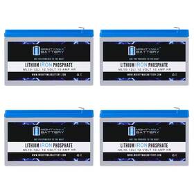 Mighty Max Battery 445004232249 12-volt 10 Ah Lithium Replacement Compatible With Epcom Power Line Pl7-1