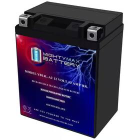 Mighty Max Battery 705353484520 Yb14l-a2 12-volt 12ah For Norton 850 Commando 1973-1977