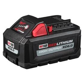 Milwaukee 195925675621 M18 Redlithium High Output Xc 6 Ah Li-ion Battery