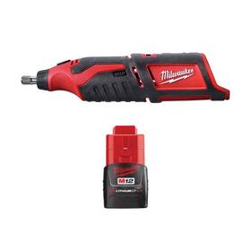 2460-20-48-11-2420 Milwaukee M12 12v Lithium-ion Cordless Rotary Tool With 2.0 Ah Compact Battery Pack