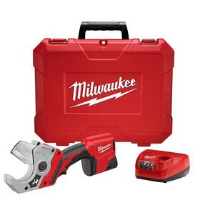 Milwaukee 313046350368 M12 12v Lithium-ion Cordless Pvc Shear Kit With One 1.5 Ah Battery Ch Milwaukee 313046350368 M12 12v Lithium-ion Cordless Pvc Shear Kit With One 1.5 Ah Battery Ch
