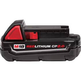 Milwaukee 313055329348 M18 18-volt 2.0 Ah Lithium-ion Compact Battery