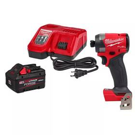 Milwaukee 313107366345 M18 18-volt Lith-ion Redlithium Forge Starter Kit With 8. 0ah Battery And Rapid Char
