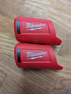 Milwaukee 43-72-1028 M12 Heated Gear Battery Holder No 2 Pack