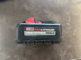 48-11-1865 Milwaukee 48-11-1805 M18 Red Lithium Xc 6.0 Ah Battery 1097813
