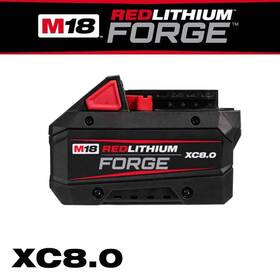 48-11-1881 Milwaukee M18 18v Lithium-ion Redlithium Forge Xc 8.0 Ah Battery Pack