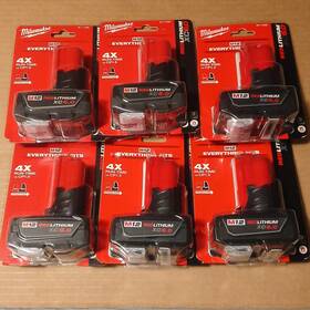 48-11-2460b Milwaukee M12 12v 6.0 Amp Lithium-ion Cordless Battery - 2 Pack 48-11-2460b Milwaukee M12 12v 6.0 Amp Lithium-ion Cordless Battery - 2 Pack