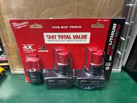 48-11-2464 Milwaukee Redlithium Cp2.0/xc4.0/xc6.0 Battery 3-pack E10045836