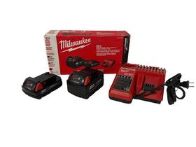 48-59-1852r Milwaukee M18 Redlithium Xc5.0 Resistant Battery Starter Kit