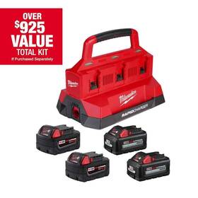 48-59-1865poc Milwaukee M18 18-volt Lithium-ion Battery Pack 2 5.0ah And High Output