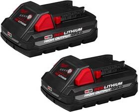 48-11-1837 Milwaukee 484415 M18 Redlithium High Output Cp3.0 Battery 2-pack
