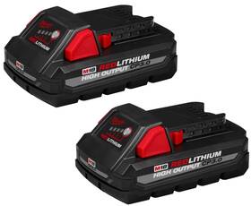 48-11-1837 Milwaukee 54651812 M18 Redlithium High Output Cp3.0 Battery 2 Pack