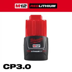 Milwaukee 744110079715 M12 12v 3.0ah Lithium-ion Compact Battery Pack High Runtime Durable Power New