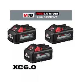 Milwaukee 882346332713 M18 18v High Output Lithium-ion 6.0ah Battery Pack 3