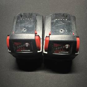 B41xdcba Milwaukee M18 Redlithium Xc 18v Li-ion 3.0ah Battery Pack Lot Of 2 Wont Charge