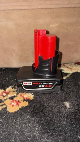 E59bdcbb Milwaukee M12 Redlithium Xc 4.0 12v Lithium-ion 4.0ah Battery Red