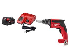 Milwaukee Mwe-48-59-1850dry 48-59-1850dry M18 18v Redlithium Xc5.0 Starter Kit With Drywall Gun