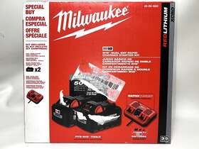 48-59-1882 Milwaukee Tools M18 18v Dual Bay Battery Charger Kit Wmp006608