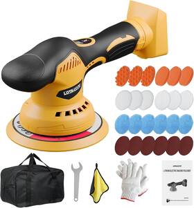 My6001-dw 445049569560 Car Detailing And Polishing Compatible With Dewalt 20v Battery 5500 Rpm Dual-ac