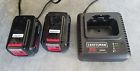 Not Applicable Two Craftsman 40v