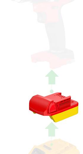 Novaquantic 794414598924 Adapter For All Milwaukee M18 Tools Not Older V18 Compatible Wi