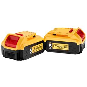 Nozedoro 721718043102 For Dewalt 20v Max 5 Ah Lithium Ion Battery 2-pack With All Power