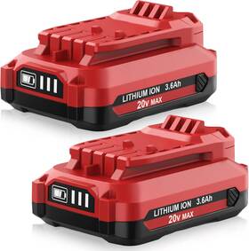 Ohyes Bat 726084061965 2 Pack 20v 3600mah Replacement For Craftsman V20 Lithium Ion Battery Compatible