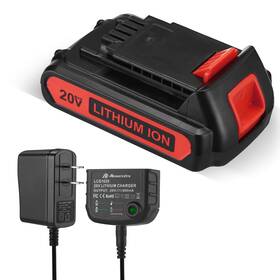 Orhfs Kon46v-nvc3408n 20v 4.0ah Lithium Ion Battery Replacement For Black Decker Tools Charger