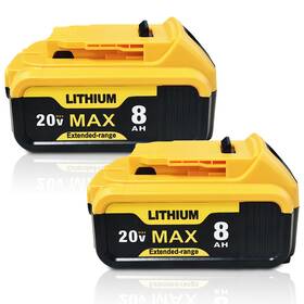 Ovevevovel 730265613522 2-pack 8000mah Replacement Battery For Replace 20 Volt Lithium Ovevevovel 730265613522 2-pack 8000mah Replacement Battery For Replace 20 Volt Lithium