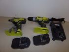 P235 P277 Ryobi Cordless Drill Impact Drivers Batteries Bundle